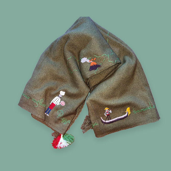 HOLY GOAT CASHMERE PLAID "ITALY"