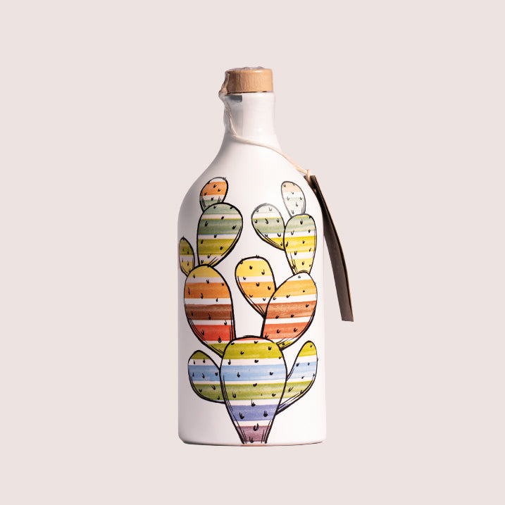 Frantoio Muraglia Olivenöl - Kaktus- Keramikflasche