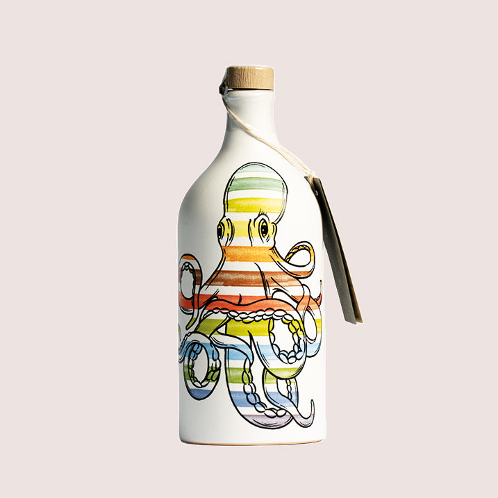 Frantoio Muraglia Olivenöl - Oktopus- Keramikflasche