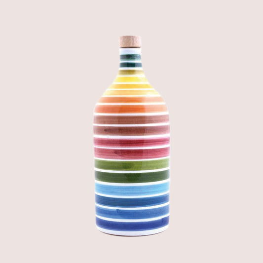 Frantoio Muraglia  Olivenöl - Regenbogen - Keramikflasche