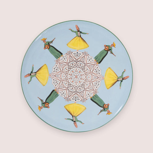 LES OTTOMANS PORZELANTELLER CONSTANTINOPLE