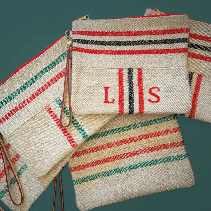 Vintage Canvas Pouch Ruff Ruff