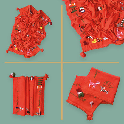 HOLY GOAT CASHMERE PLAID "ITALY"