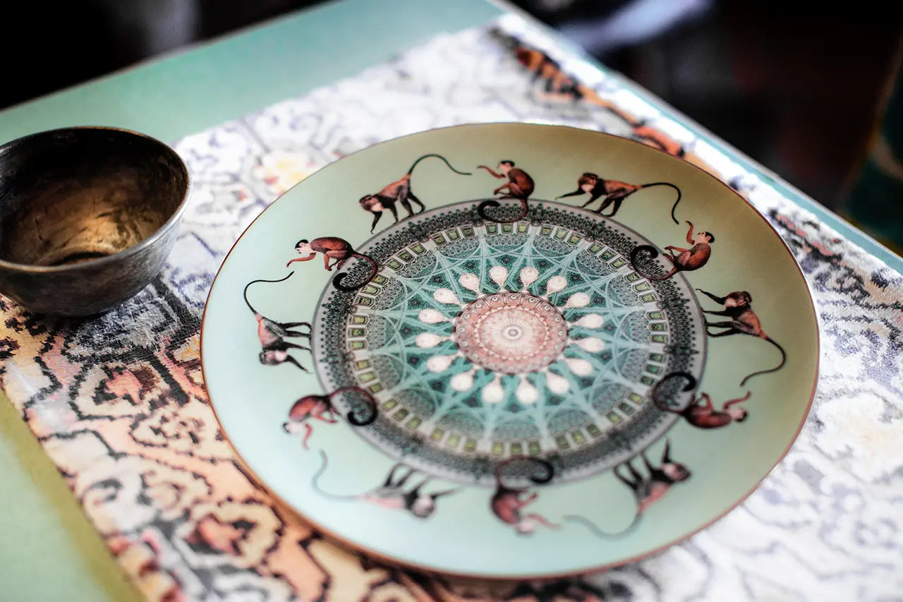 LES OTTOMANS PORZELANTELLER CONSTANTINOPLE