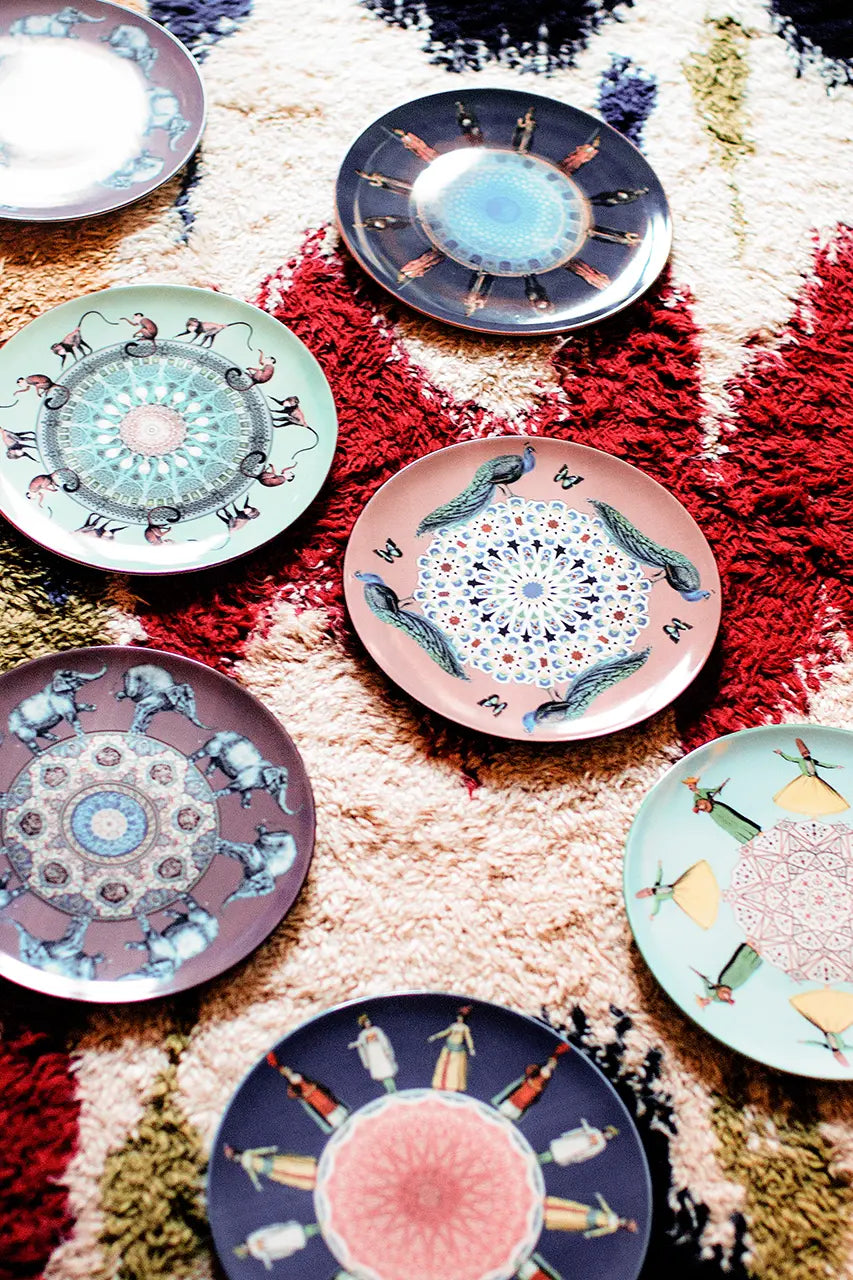 LES OTTOMANS PORZELANTELLER CONSTANTINOPLE