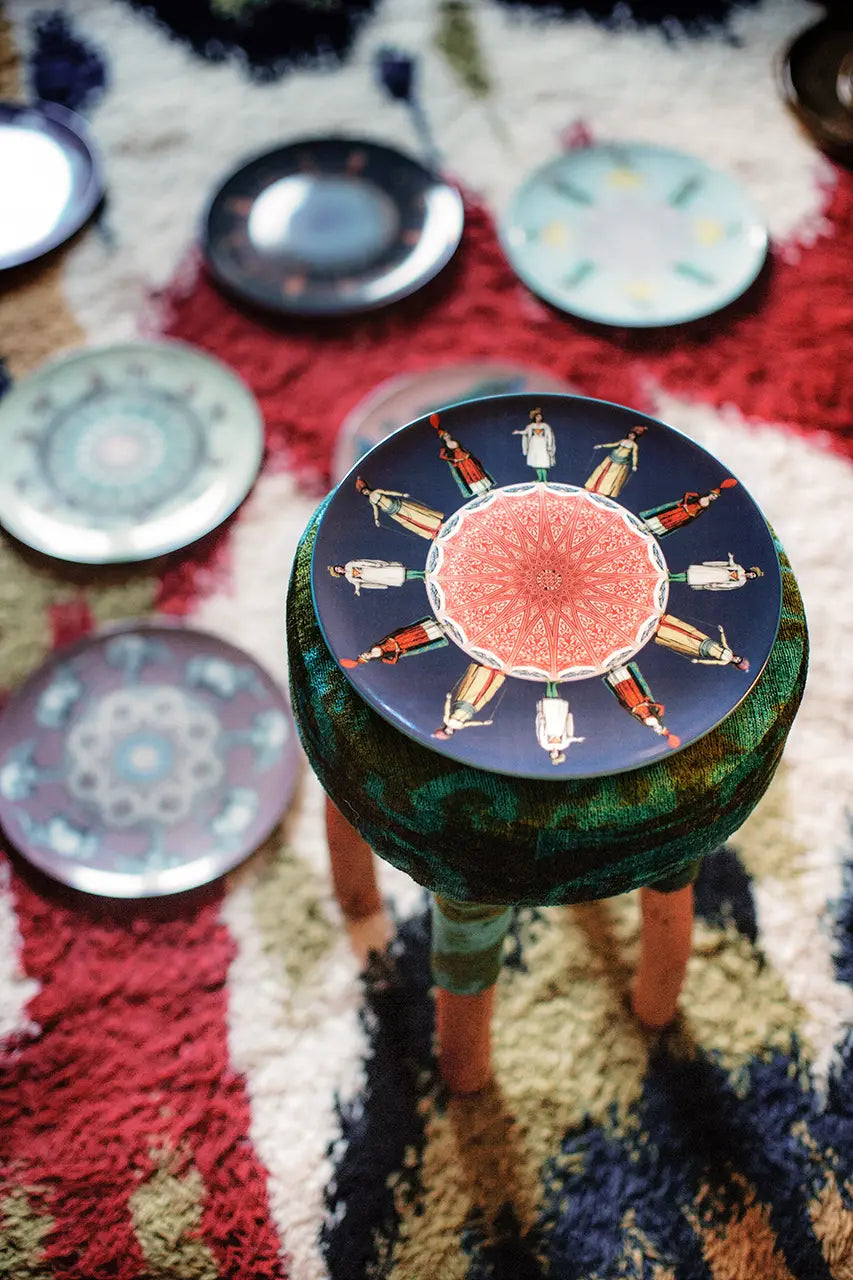 LES OTTOMANS PORZELANTELLER CONSTANTINOPLE