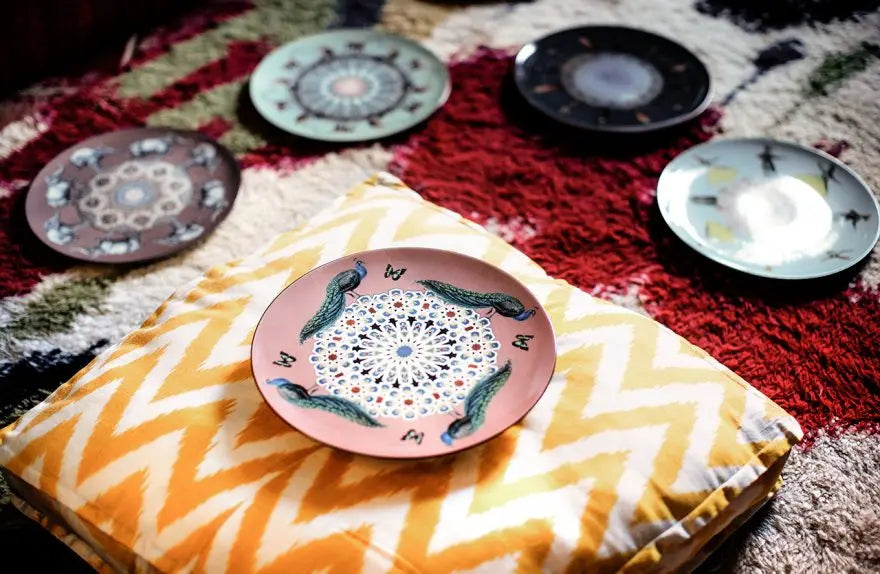 LES OTTOMANS PORZELANTELLER CONSTANTINOPLE