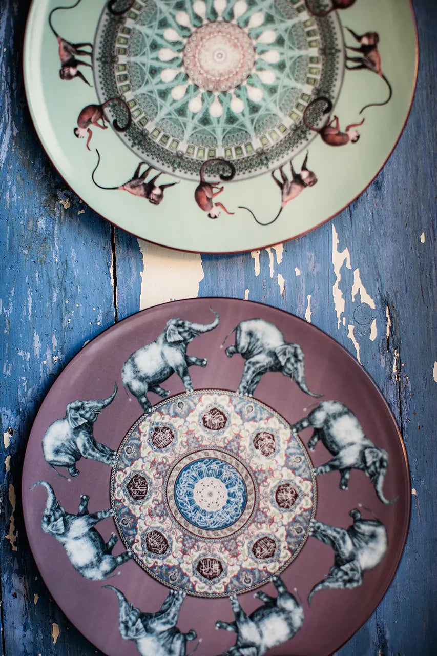 LES OTTOMANS PORZELANTELLER CONSTANTINOPLE