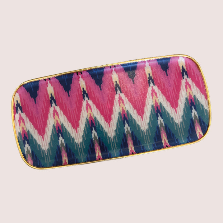 Les Ottoman Fiberglas Tablett Rectangular