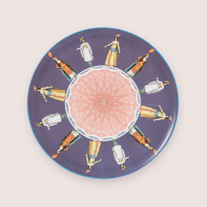 LES OTTOMANS PORZELANTELLER CONSTANTINOPLE