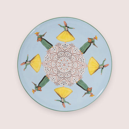 LES OTTOMANS PORZELANTELLER CONSTANTINOPLE