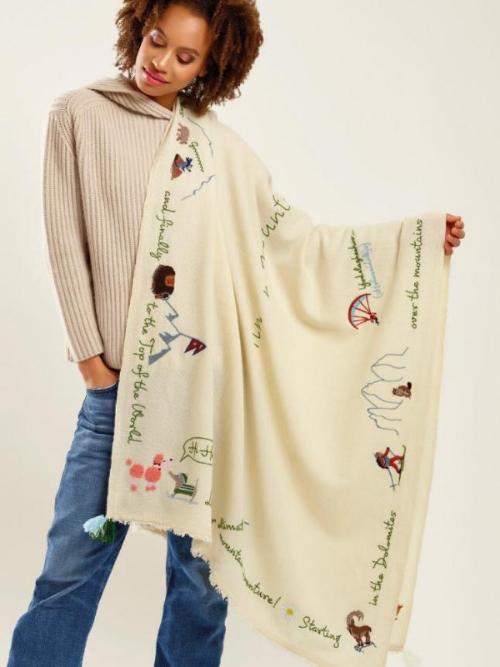 HOLY GOAT CASHMERE PLAID "MOUNTAIN"