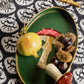 LES OTTOMANS HAND PAINTED IRON TRAY