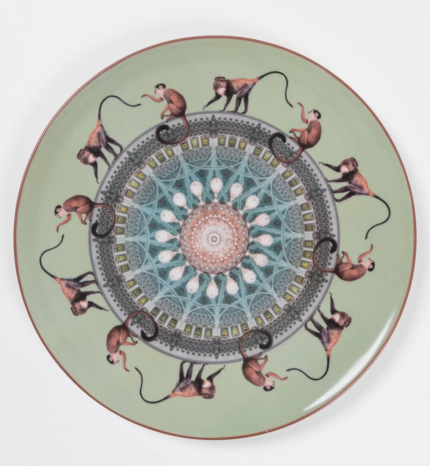 LES OTTOMANS PORZELANTELLER CONSTANTINOPLE