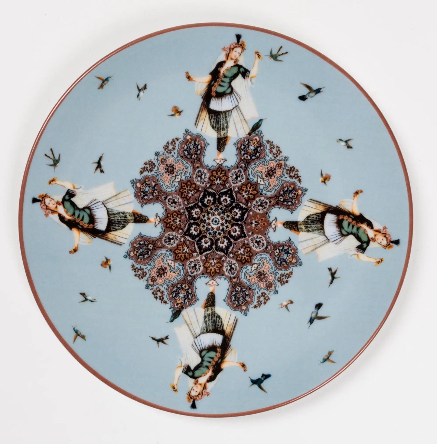 LES OTTOMANS PORZELANTELLER CONSTANTINOPLE