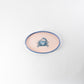 LES OTTOMANS HAND PAINTED IRON TRAY