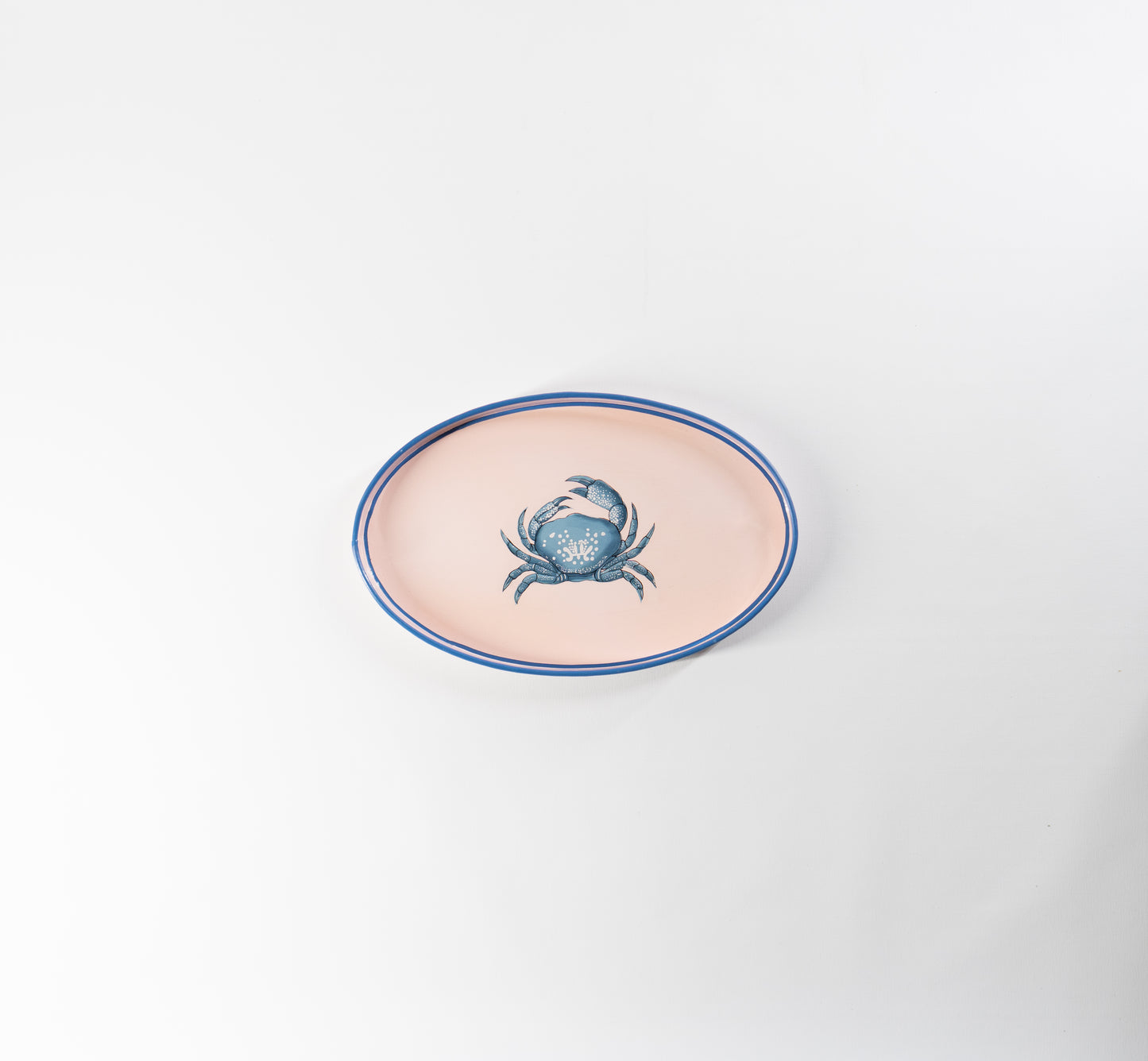 LES OTTOMANS HAND PAINTED IRON TRAY