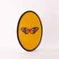 LES OTTOMANS HAND PAINTED IRON TRAY